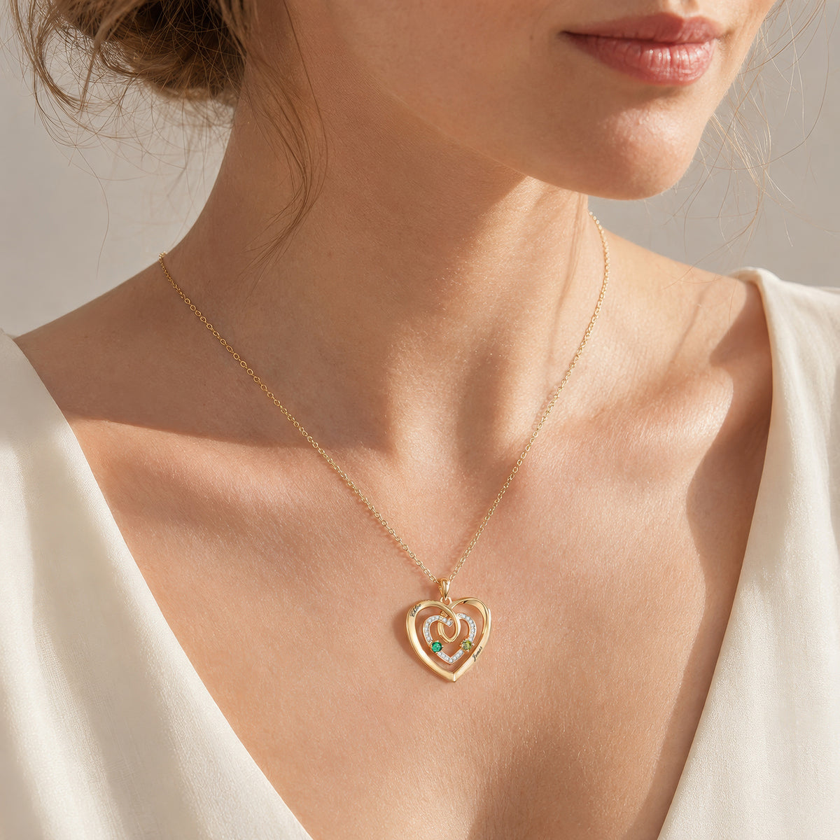 Personalized Birthstone Necklace