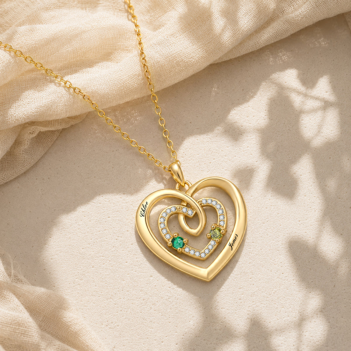 Personalized Birthstone Necklace