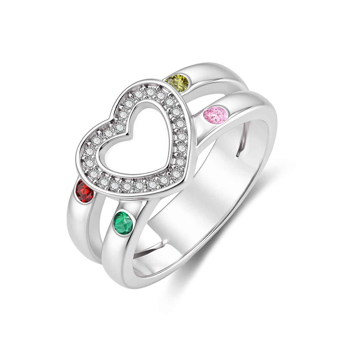 Personalized Birthstone Ring