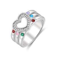 Personalized Birthstone Ring