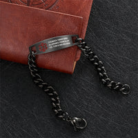 Engraved Medical ID Bracelet, Steel or Gold