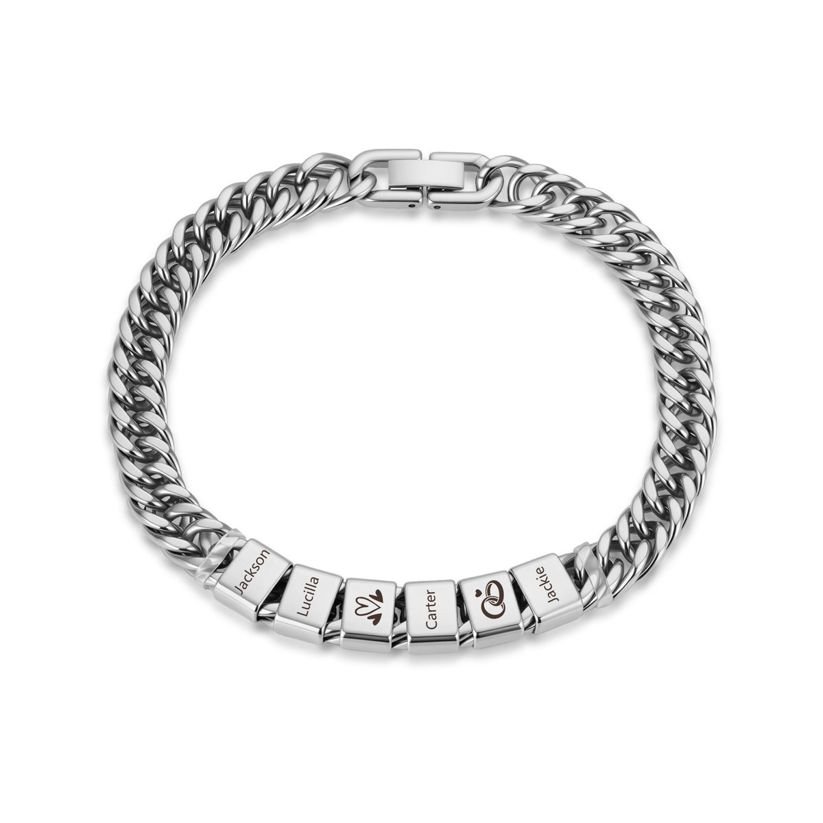 Personalized Stainless Steel Bracelet
