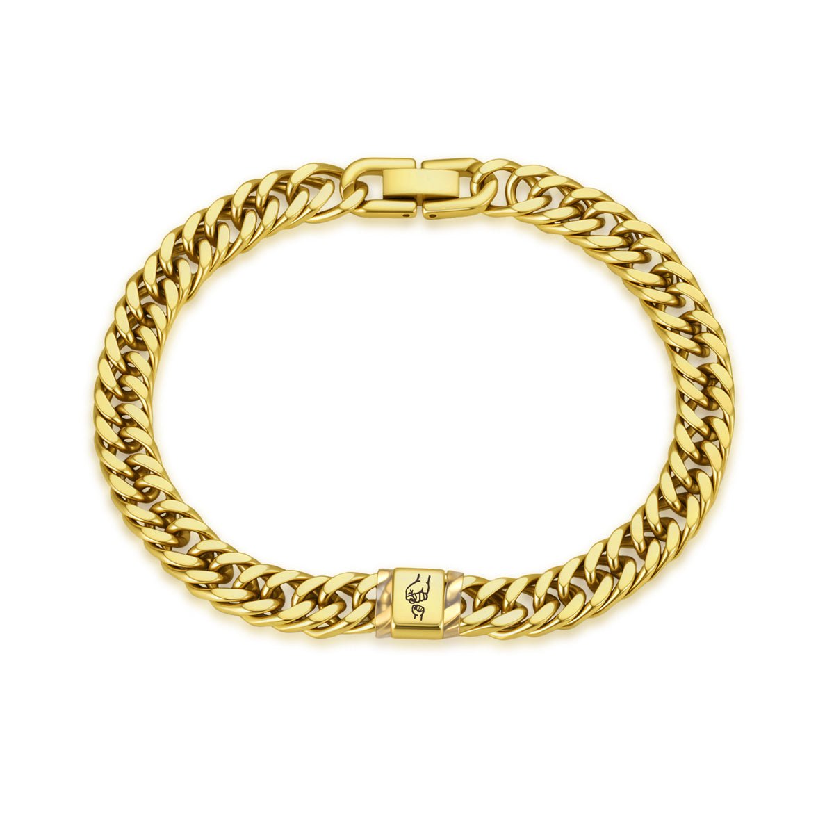 Personalized Stainless Steel Bracelet