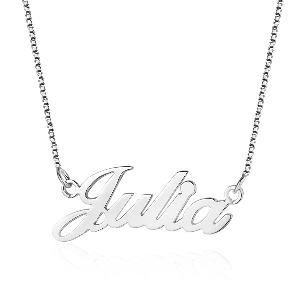 Classic Name Necklace, 14 to 22 Inch