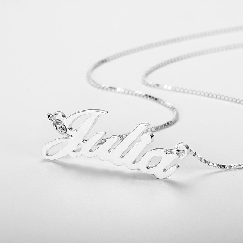 Classic Name Necklace, 14 to 22 Inch