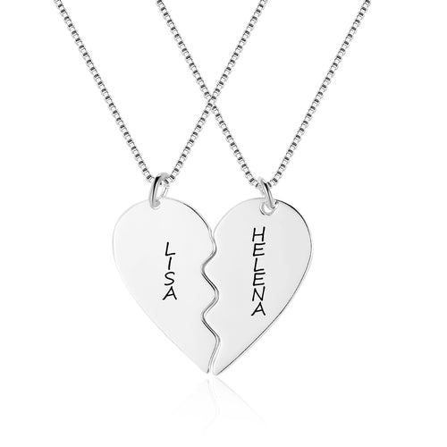 Personalized Stainless Steel Name Necklace (45cm Chain)