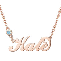 Custom Silver/Gold/Rose Gold Name Necklace