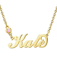 Custom Silver/Gold/Rose Gold Name Necklace