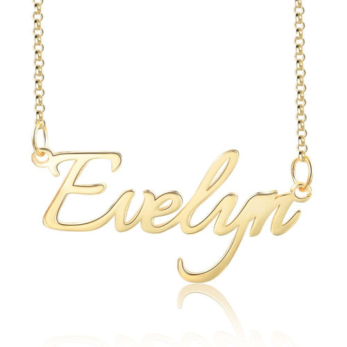 Personalized Standard Script Name Necklace