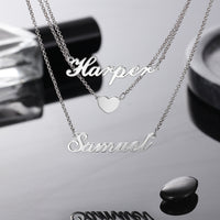 Personalized Multi-chain Name Necklace