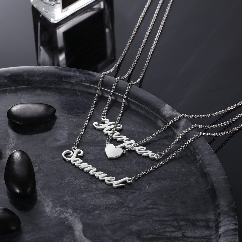 Personalized Multi-chain Name Necklace