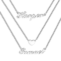 Personalized Multi-chain Name Necklace