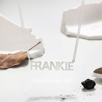 Personalized Capital Serif Name Necklace
