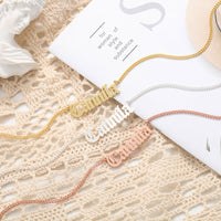 Personalized Cursive Name Necklace