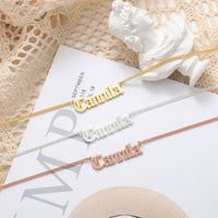 Personalized Cursive Name Necklace