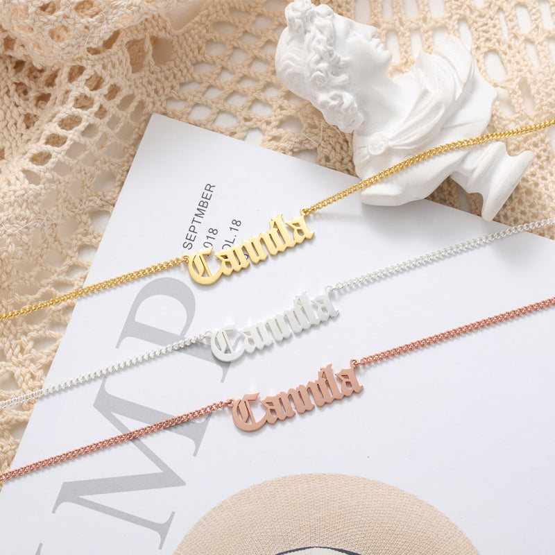 Personalized Cursive Name Necklace