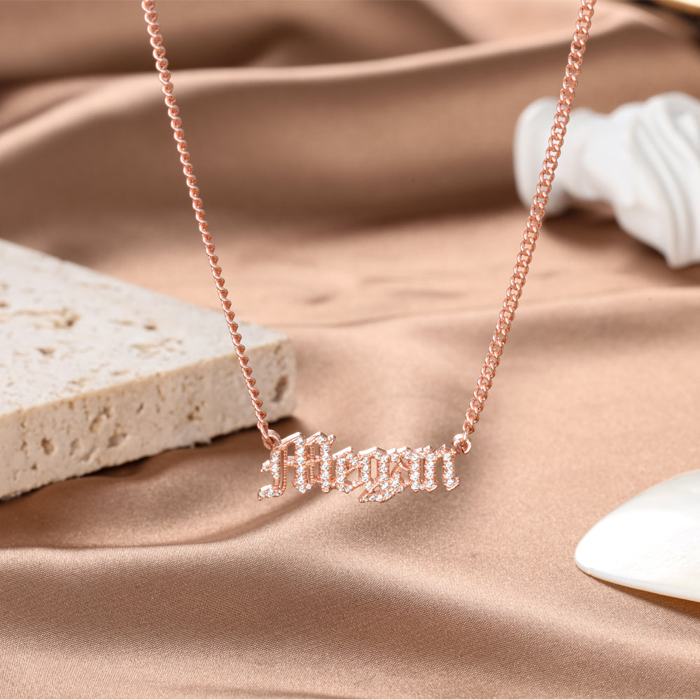 Personalized Classic Script Name Necklace