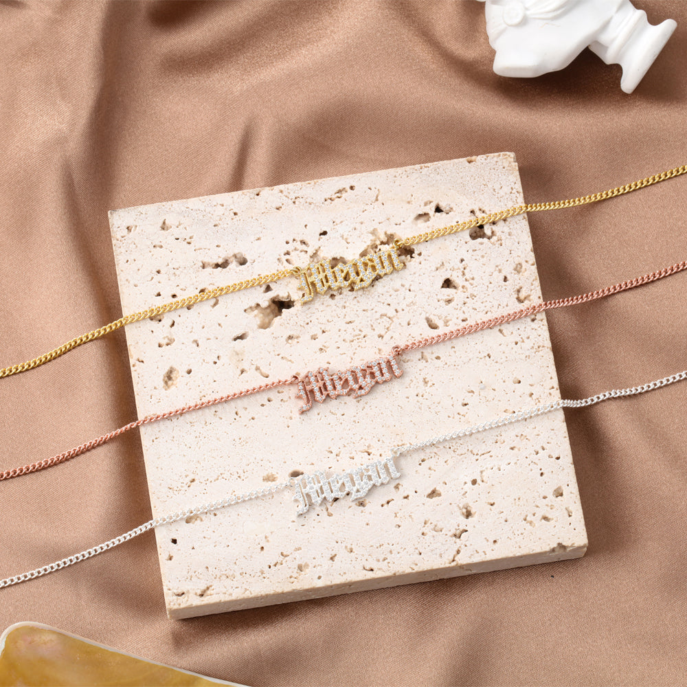 Personalized Classic Script Name Necklace