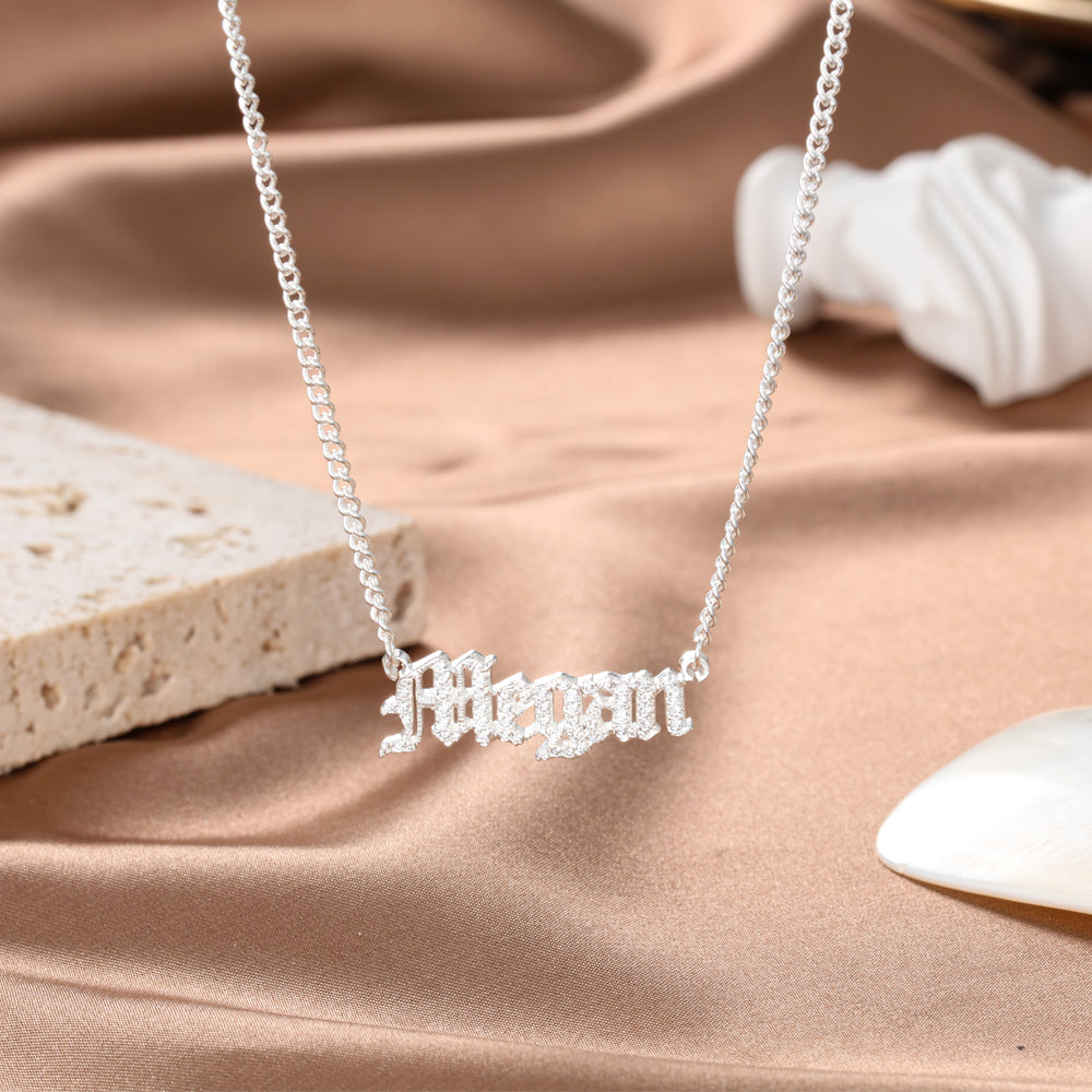 Personalized Classic Script Name Necklace