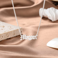Personalized Classic Script Name Necklace