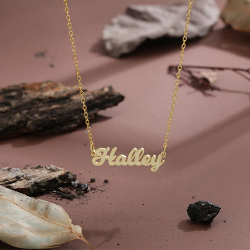 925 Silver Personalized Name Letter Necklace