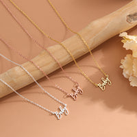 Personalized Dainty Script Name Necklace