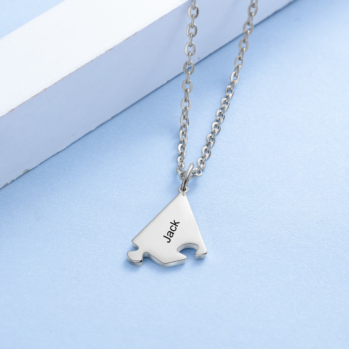 Engraved Friendship Puzzle Necklaces, 3 to 8 Pieces