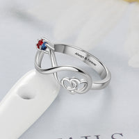 Engraved Personalized Silver Ring
