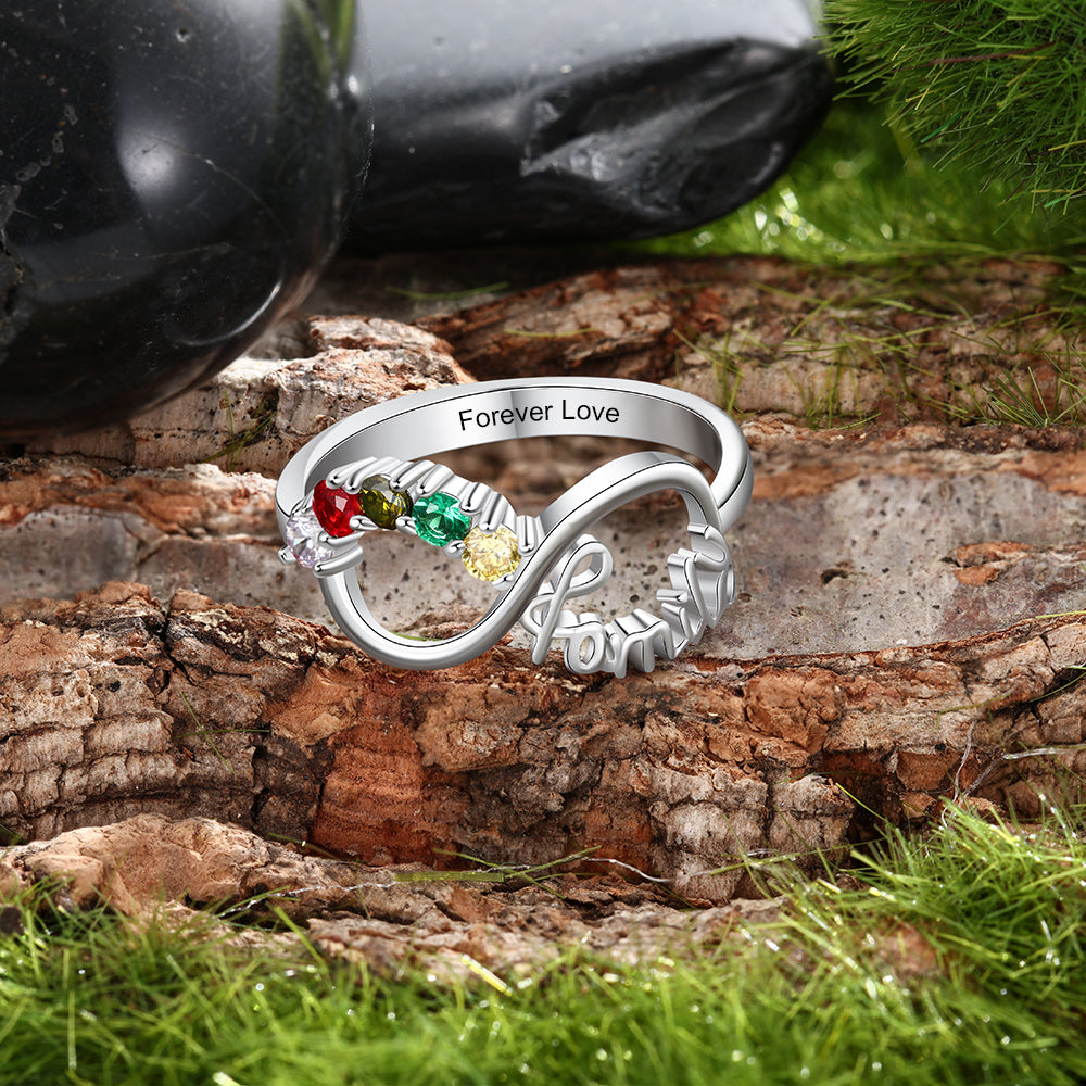 Engrave Personalized Sterling Silver Ring