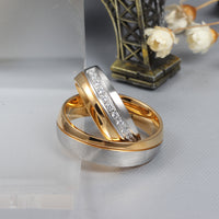 Personalized Stainless Steel Couple Ring