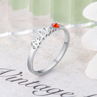 Custom Name Ring
