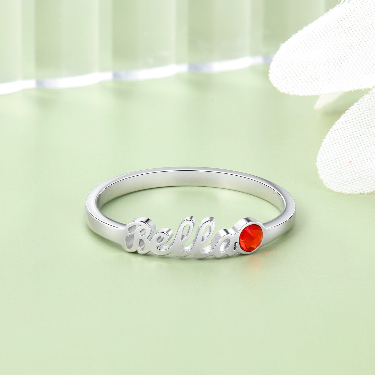 Custom Name Ring