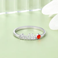 Custom Name Ring